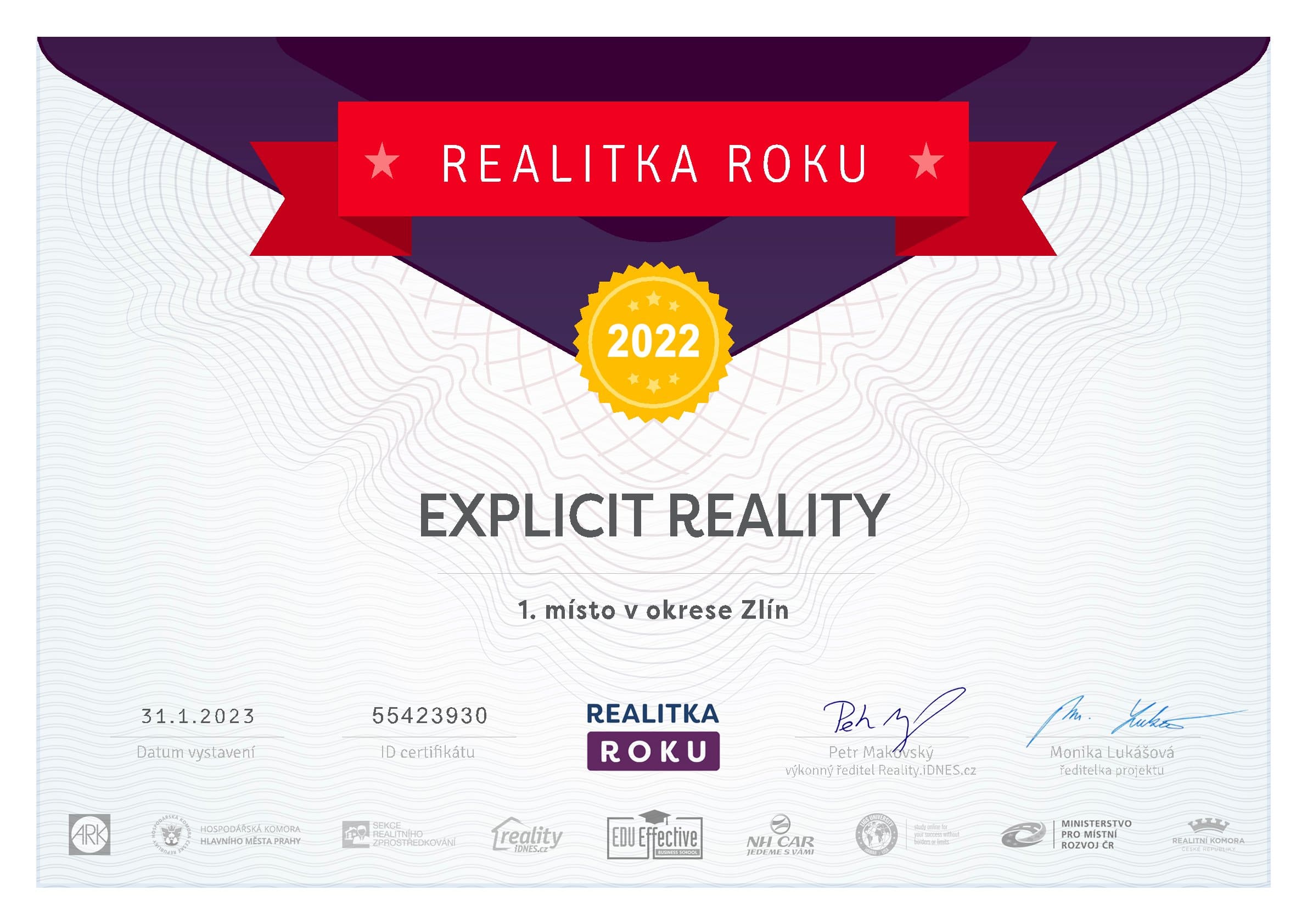 Realitka roku 2022